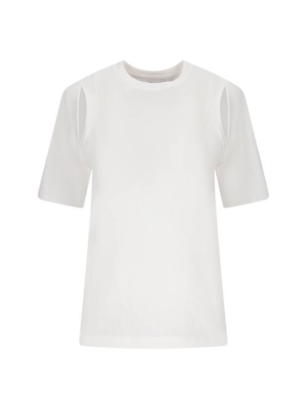 24FW Short Sleeve T-Shirt K20K207192 YAF White - CALVIN KLEIN - BALAAN 2