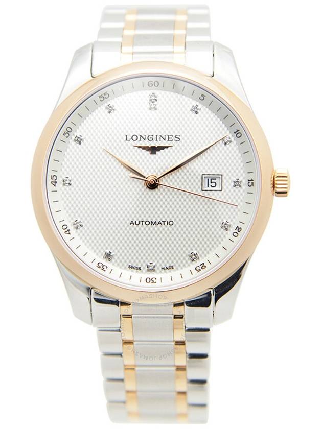 Longines Master Collection Automatic Diamond Silver Dial Men's Watch L2.893.5.77.7 - LONGINES - BALAAN 3