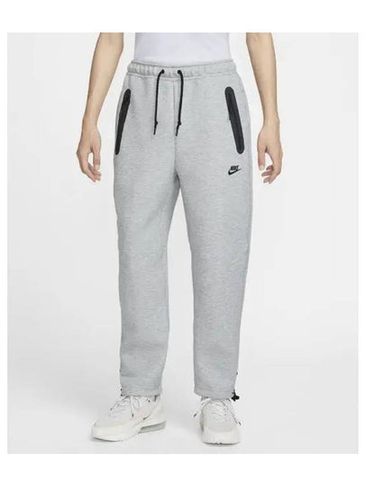 Tech Fleece Open Hem Track Pants Grey - NIKE - BALAAN 2