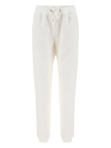 Women's Kiri Fleece Track Pants Off White - PARAJUMPERS - BALAAN 1