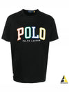 Embroidered Logo Short Sleeve T-Shirt Black - POLO RALPH LAUREN - BALAAN 2