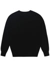 Men's Cashmere Round Round Sweater Black SW21ISW07BK - SOLEW - BALAAN 3