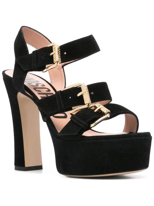 Moschino Sandals Black - MOSCHINO - BALAAN 2