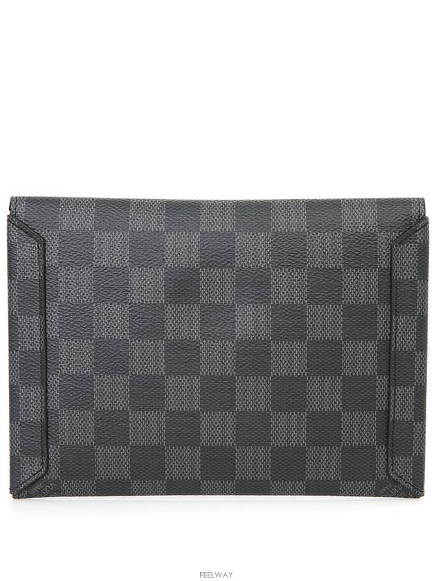 Damier Graphite Alpha Triple Pouch Clutch N60255 - LOUIS VUITTON - BALAAN 5