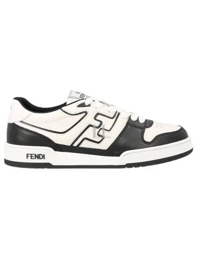 Match Low Top Sneakers Black - FENDI - BALAAN 2