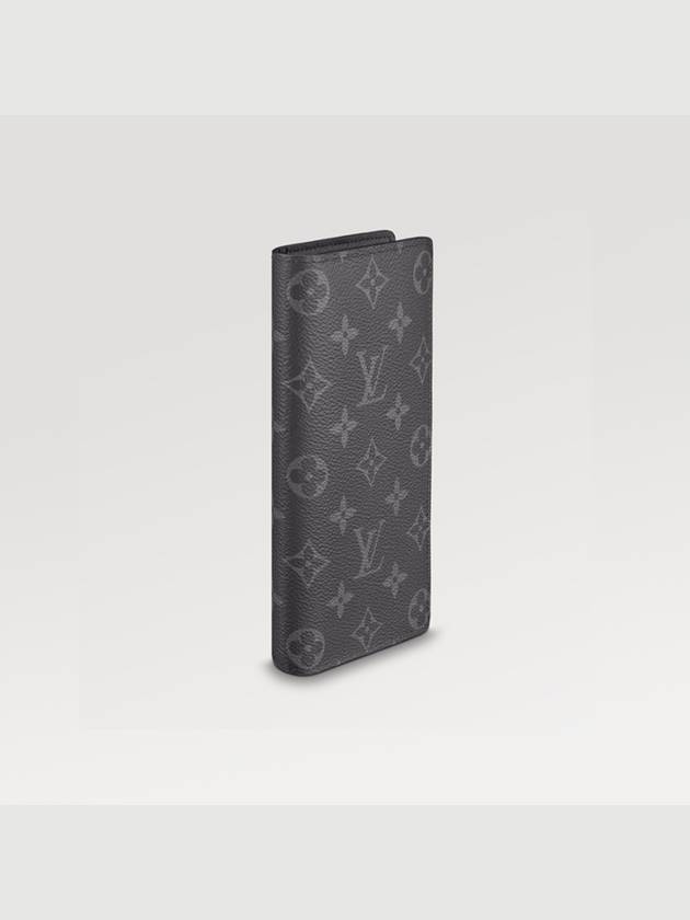 Brazza Wallet Monogram Eclipse - LOUIS VUITTON - BALAAN 3