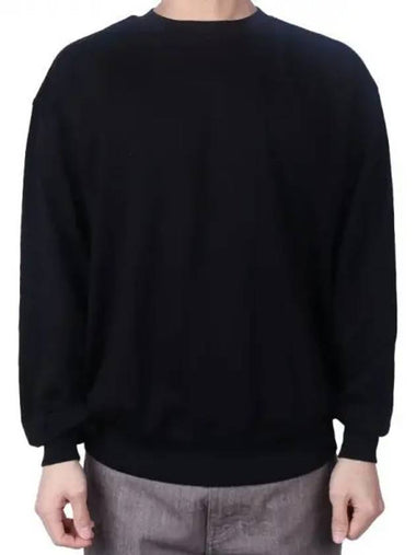 Men s Super High Sweatshirt Black A23AP02CU 1120858 - AURALEE - BALAAN 1