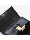 Daejeon Used Luxury Goods Ferragamo Vara Half Wallet Glossy Black - SALVATORE FERRAGAMO - BALAAN 6