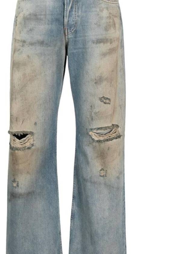 Loose Fit Wide Jeans Light Blue - ACNE STUDIOS - BALAAN 3