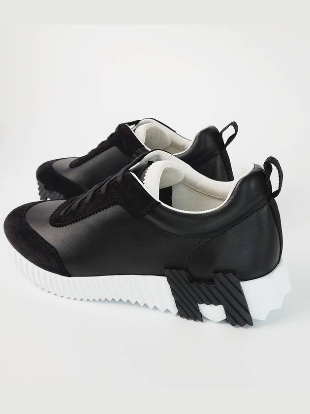 Bouncing Low Top Sneakers Noir - HERMES - BALAAN 3