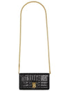 Women's Lola Sequin Chain Shoulder Bag Black - BURBERRY - BALAAN 5