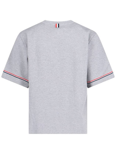 Thom Browne T-shirts and Polos Grey - THOM BROWNE - BALAAN 2