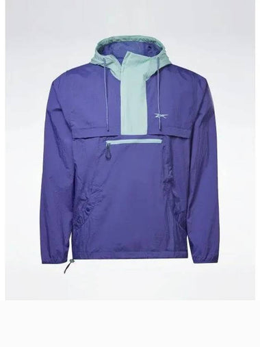 Lightweight Woven Anorak Purple HI4499 - REEBOK - BALAAN 1