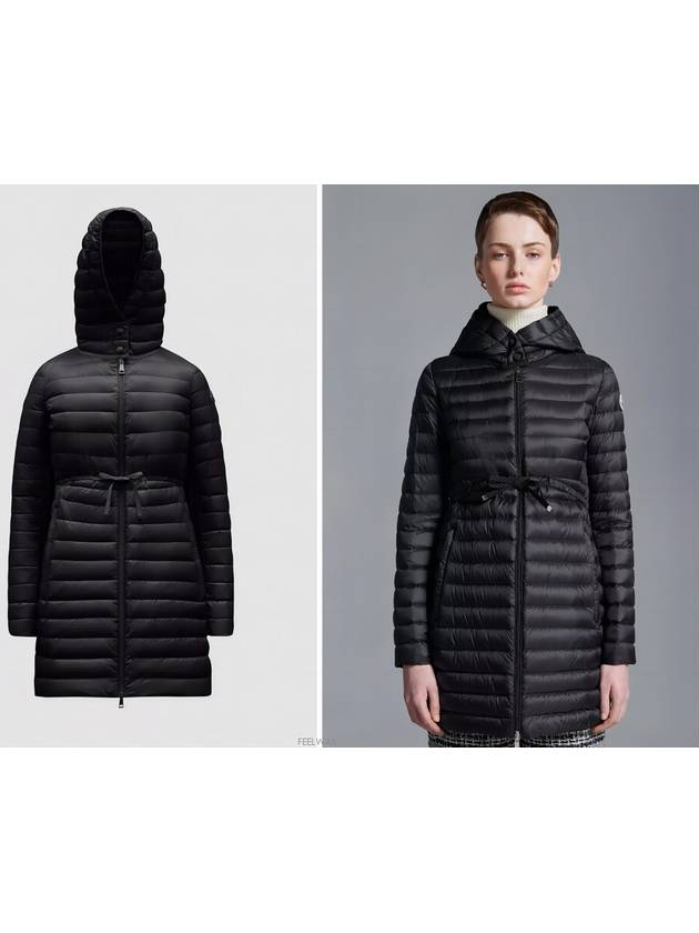 BARBEL long down lightweight padding black - MONCLER - BALAAN 1