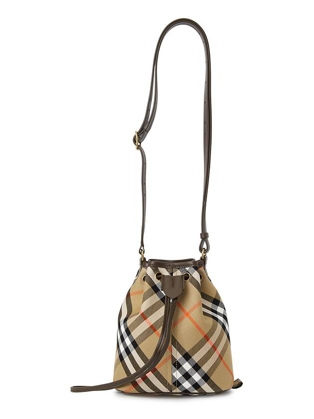 Check Bucket Bag Beige - BURBERRY - BALAAN 7