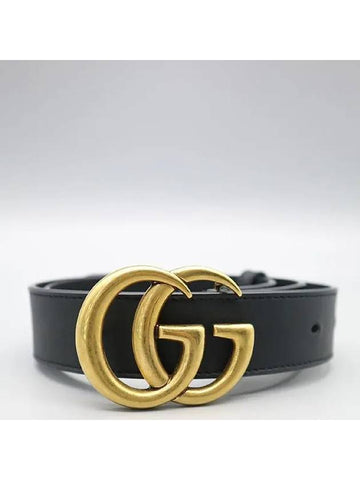 414516 GG Marmont thin belt size 80 - GUCCI - BALAAN 1