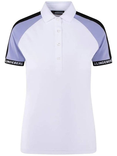 Perinne Regular Fit Short Sleeve Polo Shirt White - J.LINDEBERG - BALAAN 2