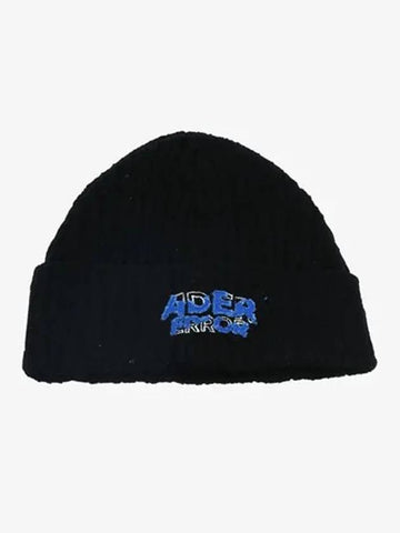 EDCA Logo Beanie Black BN26FYHW0501BK - ADER ERROR - BALAAN 1