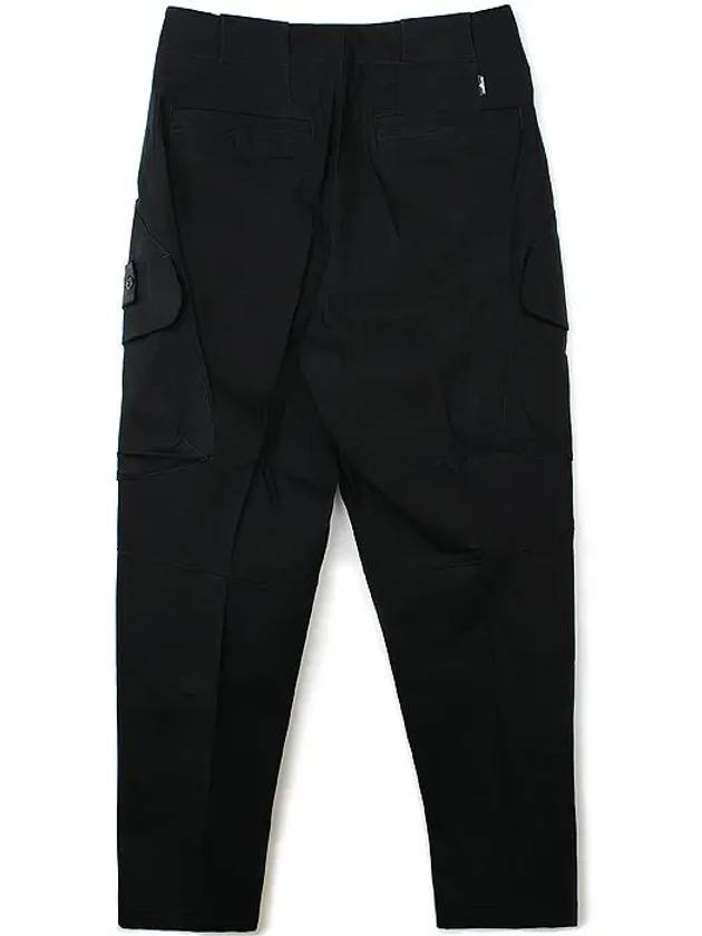 Shadow Project Cotton Nylon Ripstop Cargo Pants Black - STONE ISLAND - BALAAN 3