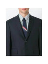 Grosgrain Stripe Classic Tie Navy - THOM BROWNE - BALAAN 3