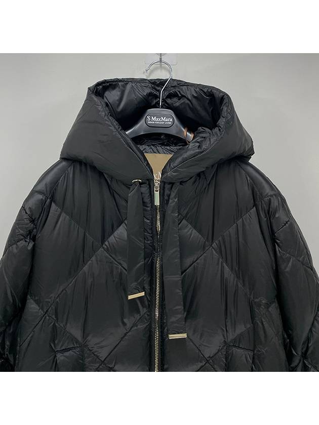 The Cube TREFE down padded coat dark gray 078 - MAX MARA - BALAAN 4