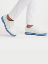 Men'S Perforated Gallivanter Spike Shoes Cerulean White - G/FORE - BALAAN 6