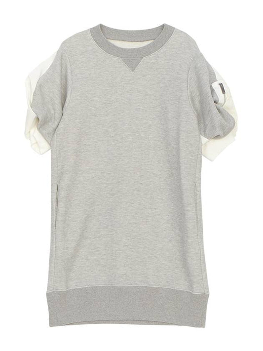 2407261 376 Women s short sleeve dress - SACAI - BALAAN 1