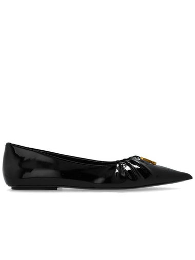 Marc Jacobs Leather Ballerinas, Women's, Black - MARC JACOBS - BALAAN 1