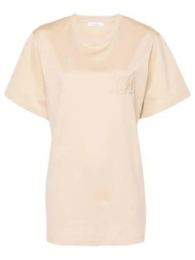 Mango Short Sleeve T-Shirt Ecru - MAX MARA - BALAAN 2