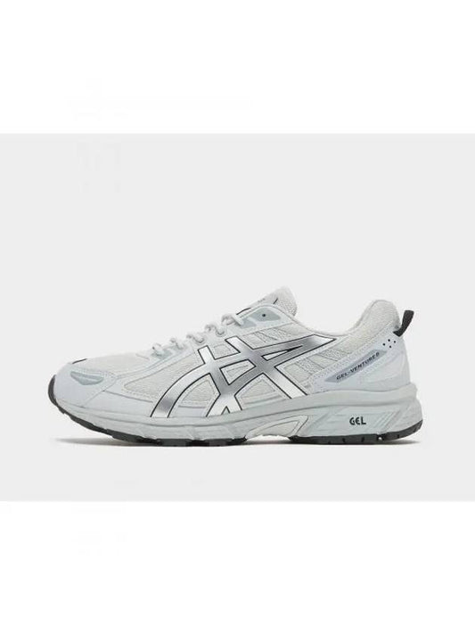 Gel Venture 6 Low Top Sneakers Glacier Grey Pure Silver - ASICS - BALAAN 1