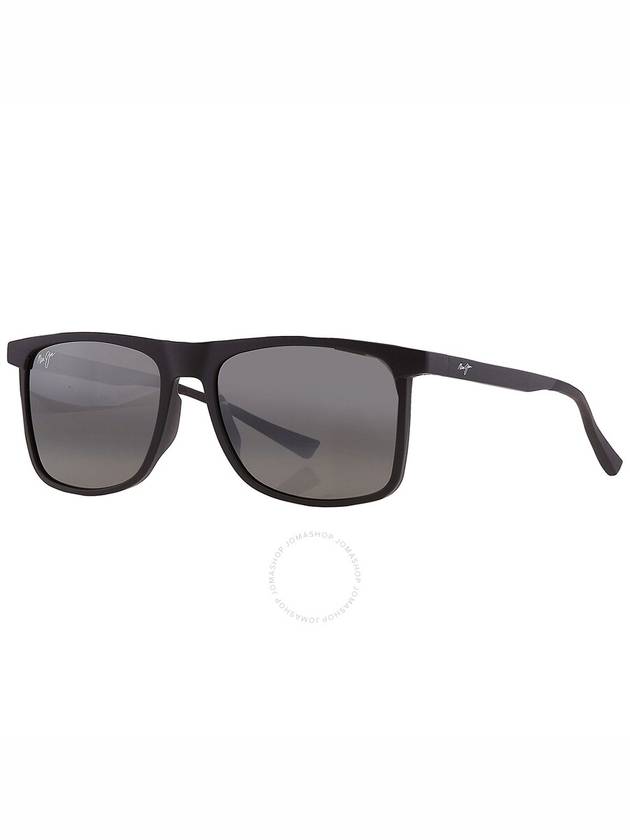 Maui Jim Makamae Nuetral Grey Rectangular Men's Sunglasses 619-02 56 - MAUI JIM - BALAAN 2