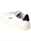 Medalist Black Tab Low Top Sneakers White - AUTRY - BALAAN 3