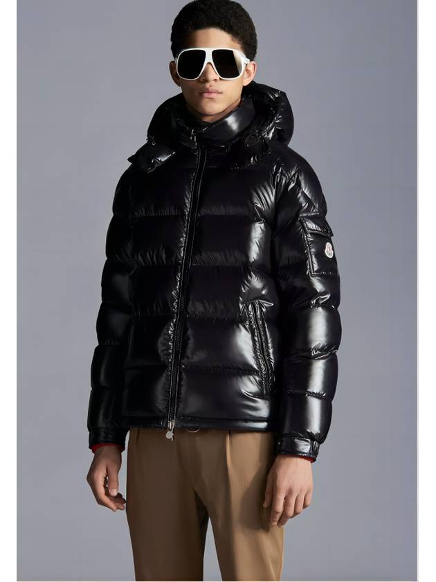 MAYA short down jacket black - MONCLER - BALAAN 1