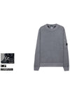 Lens Crew Neck Sweatshirt Gray 13CMSS008A 006372G 939 - CP COMPANY - BALAAN 2