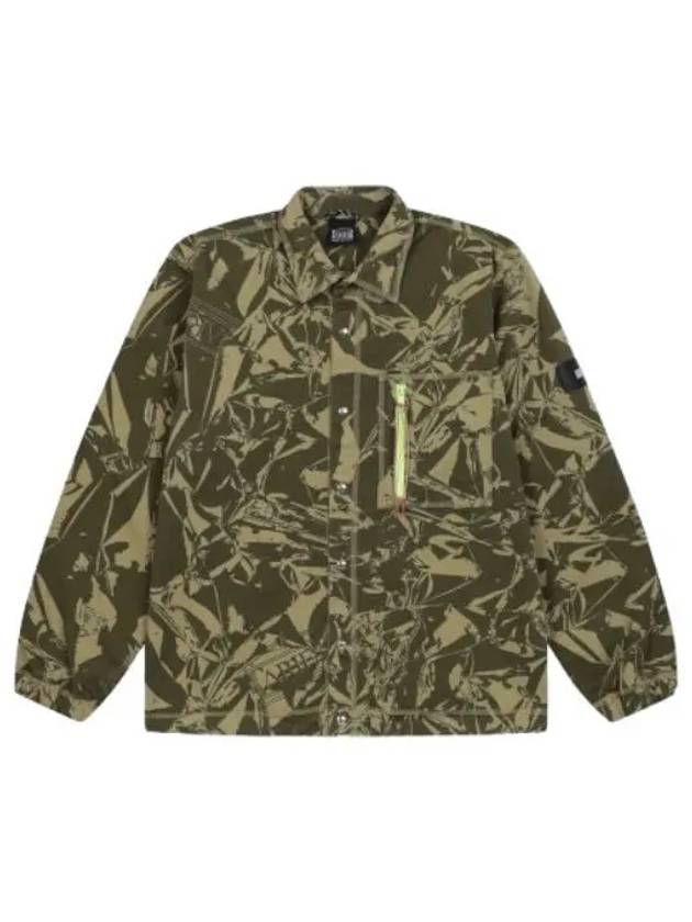 Aries crinkle camo shirt army green - ARIES - BALAAN 1