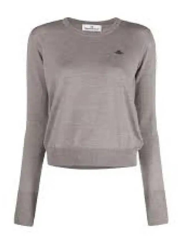 Bea Jumper Knit Top Grey - VIVIENNE WESTWOOD - BALAAN 2