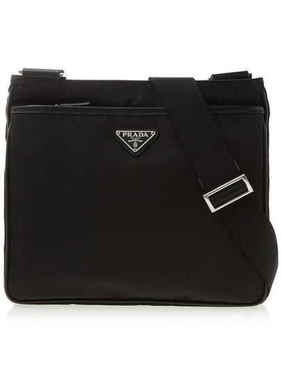 Pocono Saffiano Messenger Bag Black - PRADA - BALAAN 2