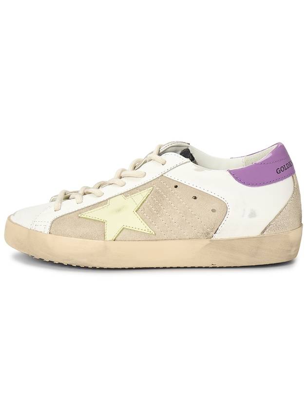 Purple Tab Superstar Low Top Sneakers White - GOLDEN GOOSE - BALAAN 4