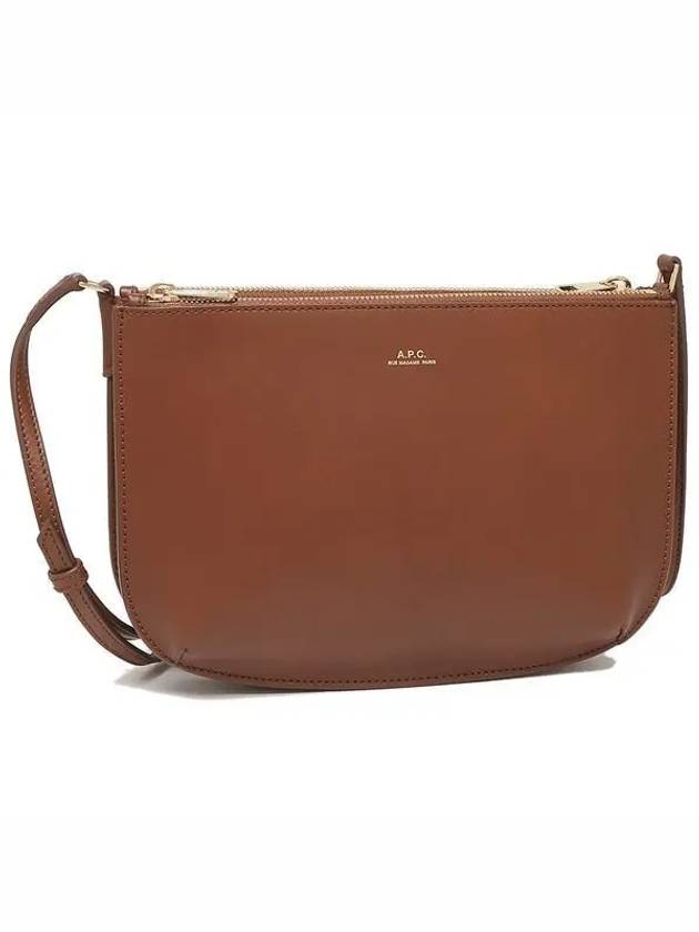 Sarah Cross Bag Brown - A.P.C. - BALAAN 2