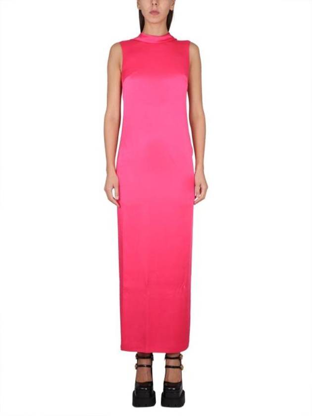 midi dress 1010011 1A073191PM60 FUCHSIA - VERSACE - BALAAN 1