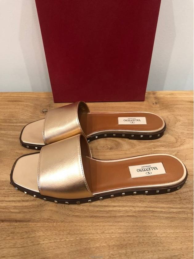 Rockstud Slippers PW2S0B40 P45 - VALENTINO - BALAAN 5