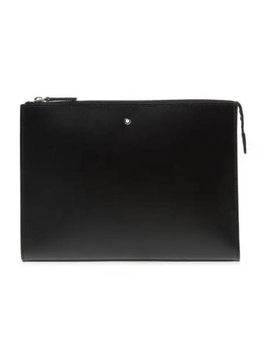 Meisterstuck Pochette Clutch Bag Black - MONTBLANC - BALAAN 2