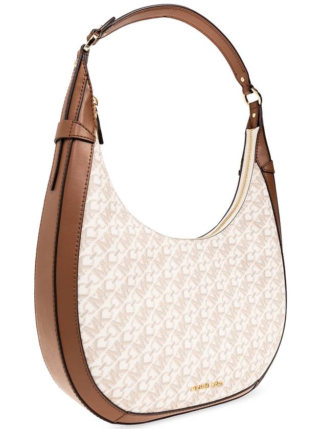 Michael Michael Kors Shoulder Bag With Logo, Women's, Cream - MICHAEL KORS - BALAAN 4