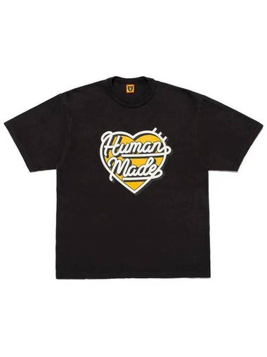 graphic short sleeve t shirt black - HUMAN MADE - BALAAN 1