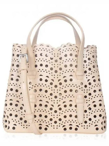 Women s Punching Bag Mina20 Wave Tote Dune 1120547 - ALAIA - BALAAN 1