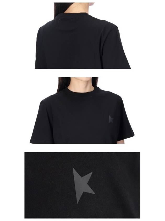 Black Star Collection Short Sleeve T-Shirt Black - GOLDEN GOOSE - BALAAN 6