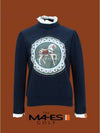 Long Sleeve T-Shirt Essential Royal Edition Puff Sweatshirt GT60573 - MAHES - BALAAN 1