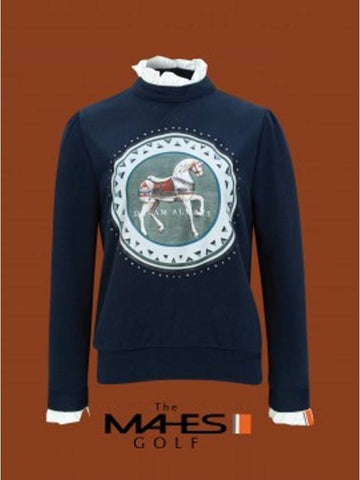 Long Sleeve T-Shirt Essential Royal Edition Puff Sweatshirt GT60573 - MAHES - BALAAN 1