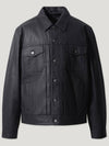 REEVES LEATHER TRUCKER JACKET - IRO - BALAAN 1