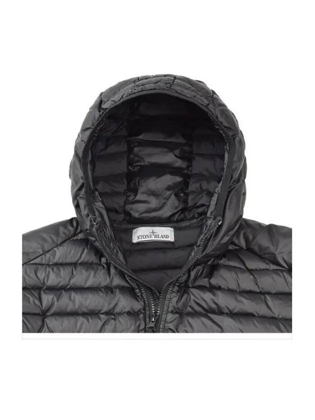 Loom Woven Chambers R-Nylon Down-TC Packable Jacket Black - STONE ISLAND - BALAAN 5